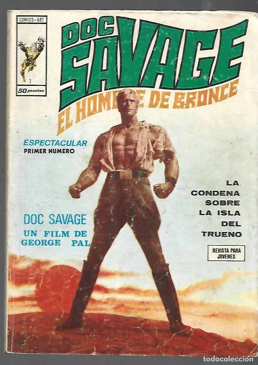 Comics: Doc Savage, el hombre de bronce, 1, 1979, Vertice, buen estado