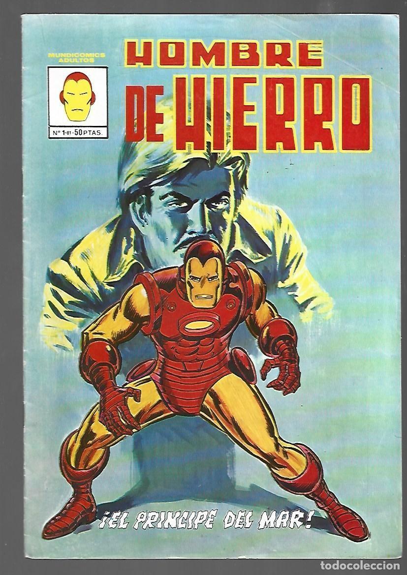 C&oacute;mics: El hombre de hierro, 1: el principe del mar, 1981, Vertice, muy buen estado