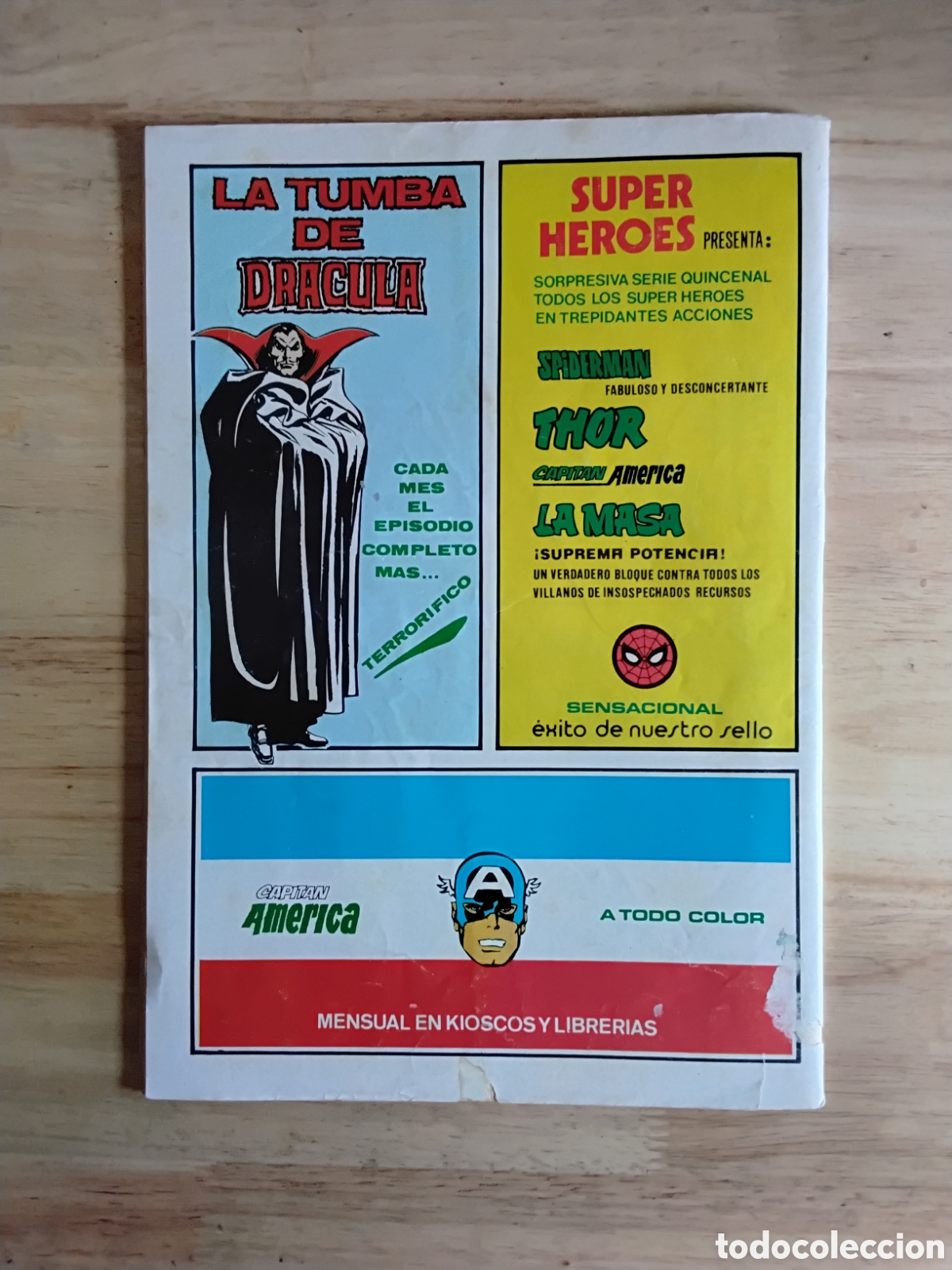 C&oacute;mics: SUPER HEROES (V2)- EDICIONES VERTICE, N&Uacute;MERO 123 - Foto 3