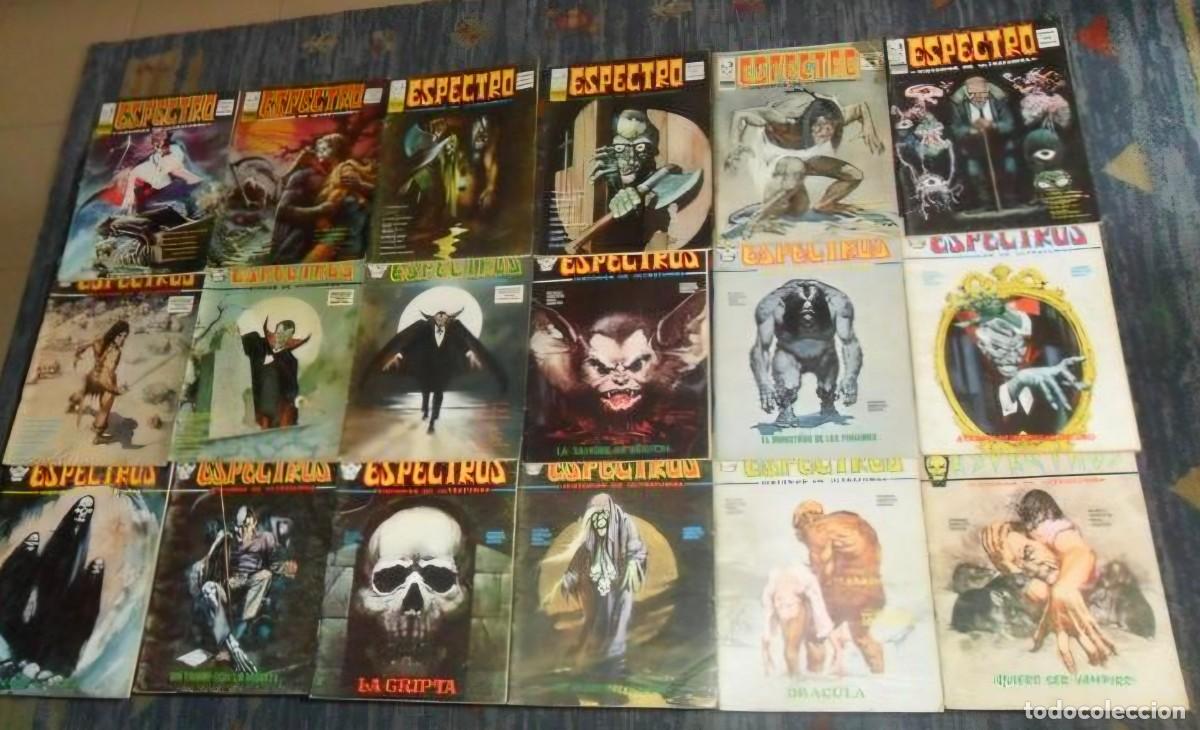 C&oacute;mics: V&Eacute;RTICE ESPECTROS N&ordm;S 32 33 37 38 RESERVADOS.