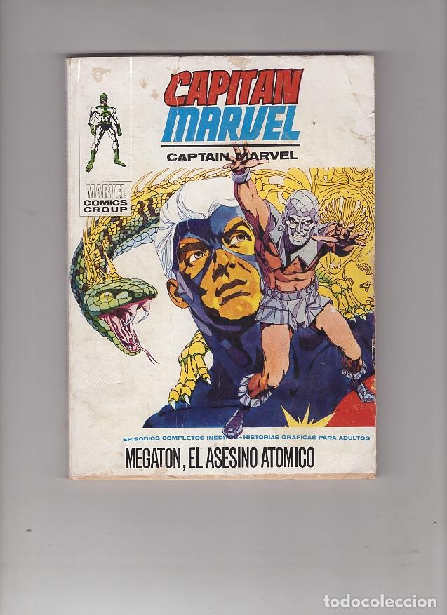 C&oacute;mics: CAPITAN MARVEL 09 (MEGATON, EL ASESINO AT&Oacute;MICO)- VERTICE TACO, 128 PAGS