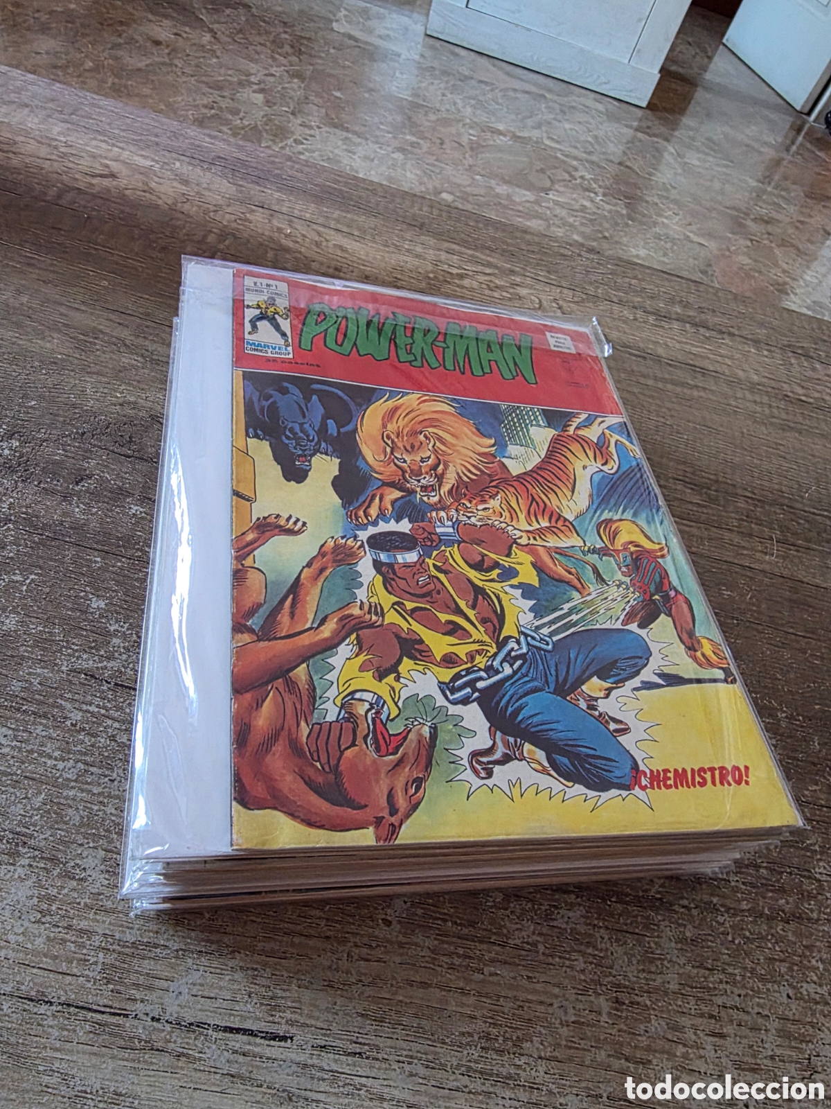 C&oacute;mics: LOTE 16 NUMEROS POWERMAN VERTICE V1