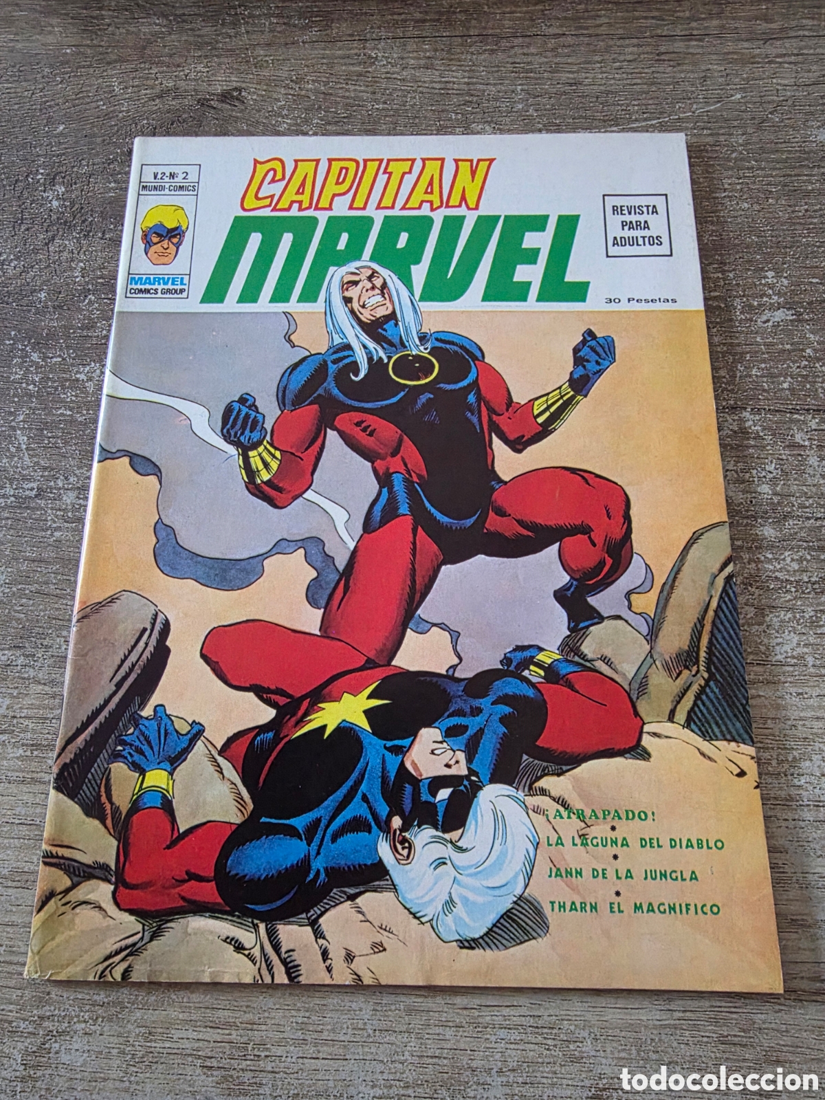 C&oacute;mics: CAPITAN MARVEL 2 VERTICE V2 IMPECABLE