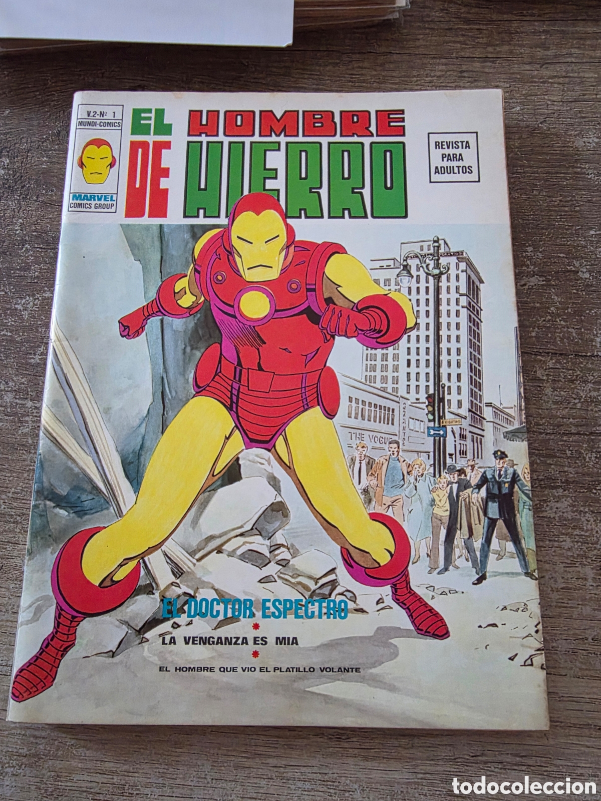 C&oacute;mics: EL HOMBRE DE HIERRO 1 VERTICE VOLUMEN 2 IMPECABLE