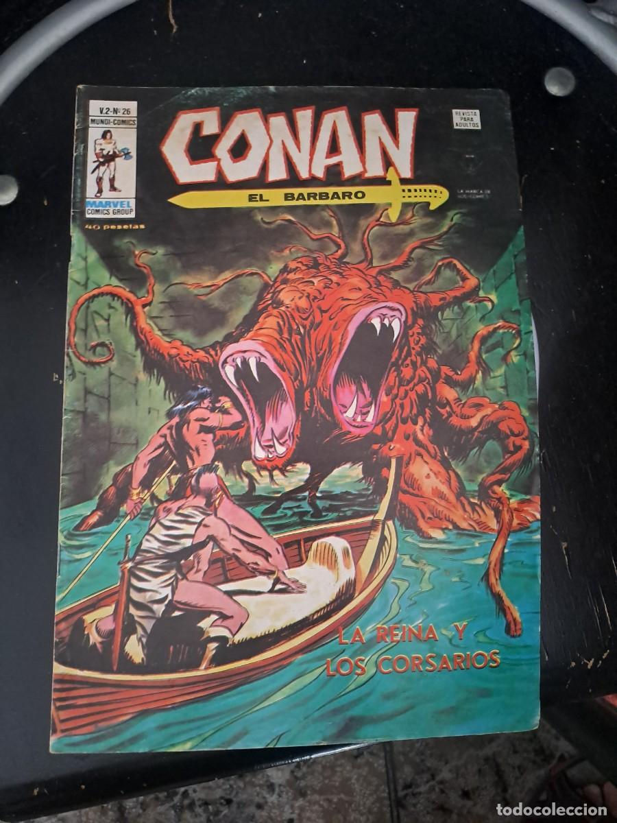 C&oacute;mics: Conan el B&aacute;rbaro 26, V&eacute;rtice en muy buen estado Bolsa DA