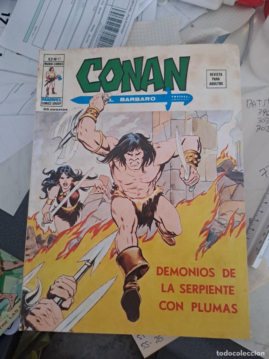 C&oacute;mics: Conan el B&aacute;rbaro 17, V&eacute;rtice en muy buen estado Bolsa DA