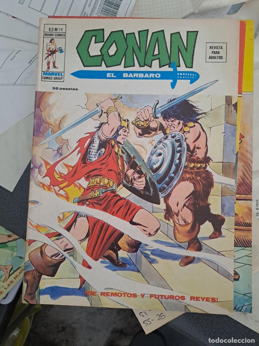 C&oacute;mics: Conan el B&aacute;rbaro 19, V&eacute;rtice en muy buen estado Bolsa DA