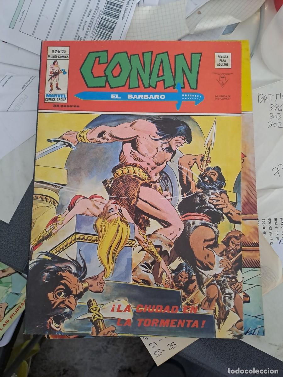 C&oacute;mics: Conan el B&aacute;rbaro 20, V&eacute;rtice en muy buen estado Bolsa DA