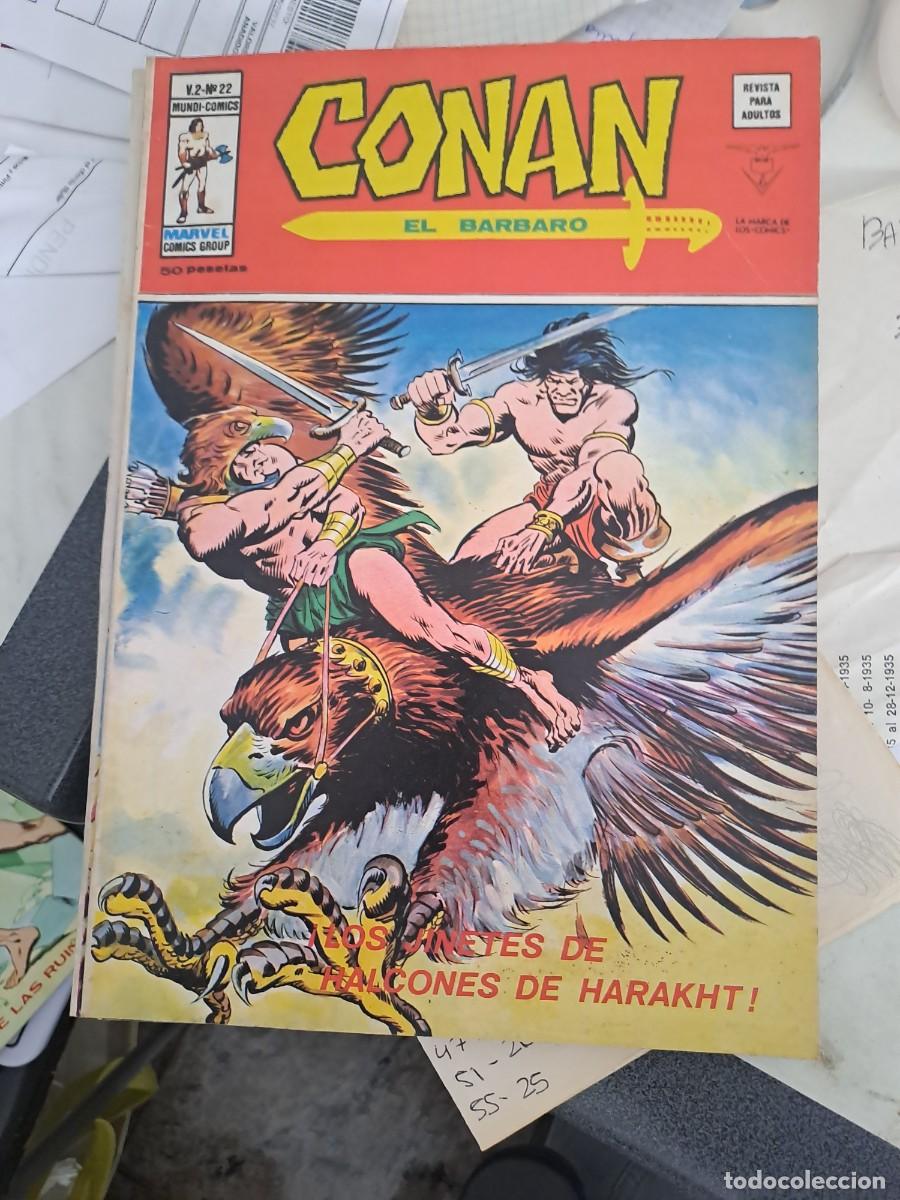 C&oacute;mics: Conan el B&aacute;rbaro 22, V&eacute;rtice en muy buen estado Bolsa DA