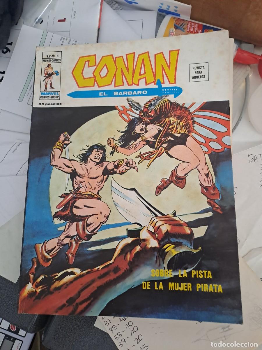 C&oacute;mics: Conan el B&aacute;rbaro 15, V&eacute;rtice en muy buen estado Bolsa DA