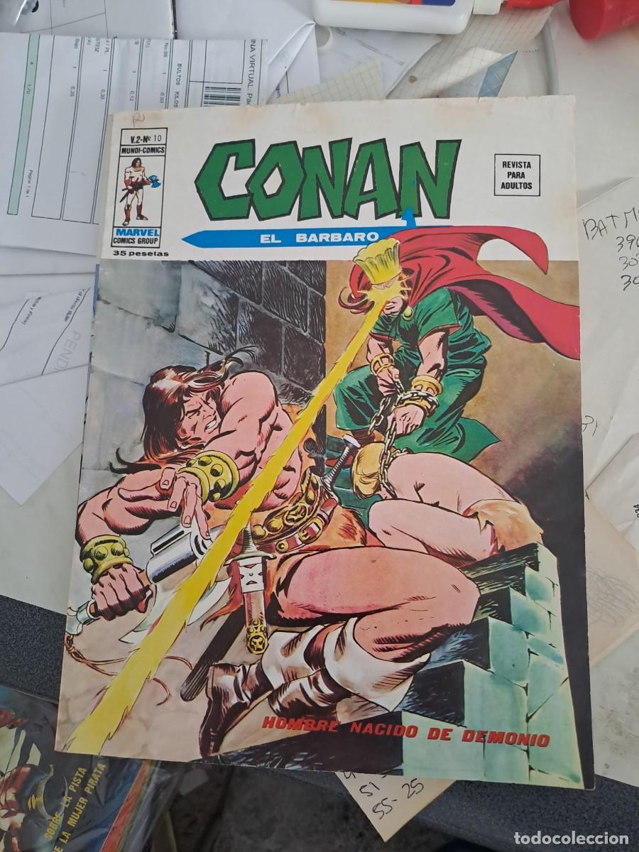 C&oacute;mics: Conan el B&aacute;rbaro 10, V&eacute;rtice en muy buen estado Bolsa DA