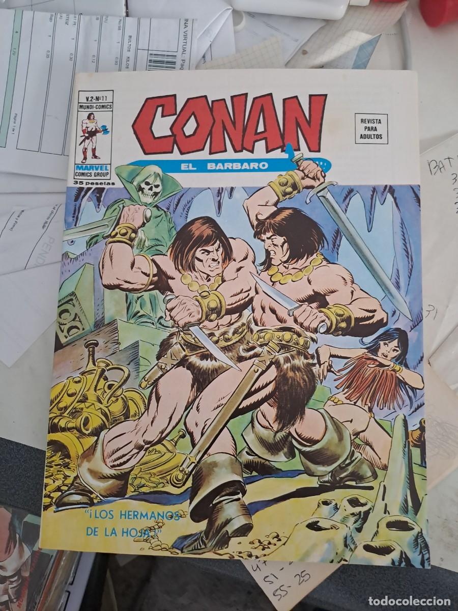 C&oacute;mics: Conan el B&aacute;rbaro 11, V&eacute;rtice en muy buen estado Bolsa DA