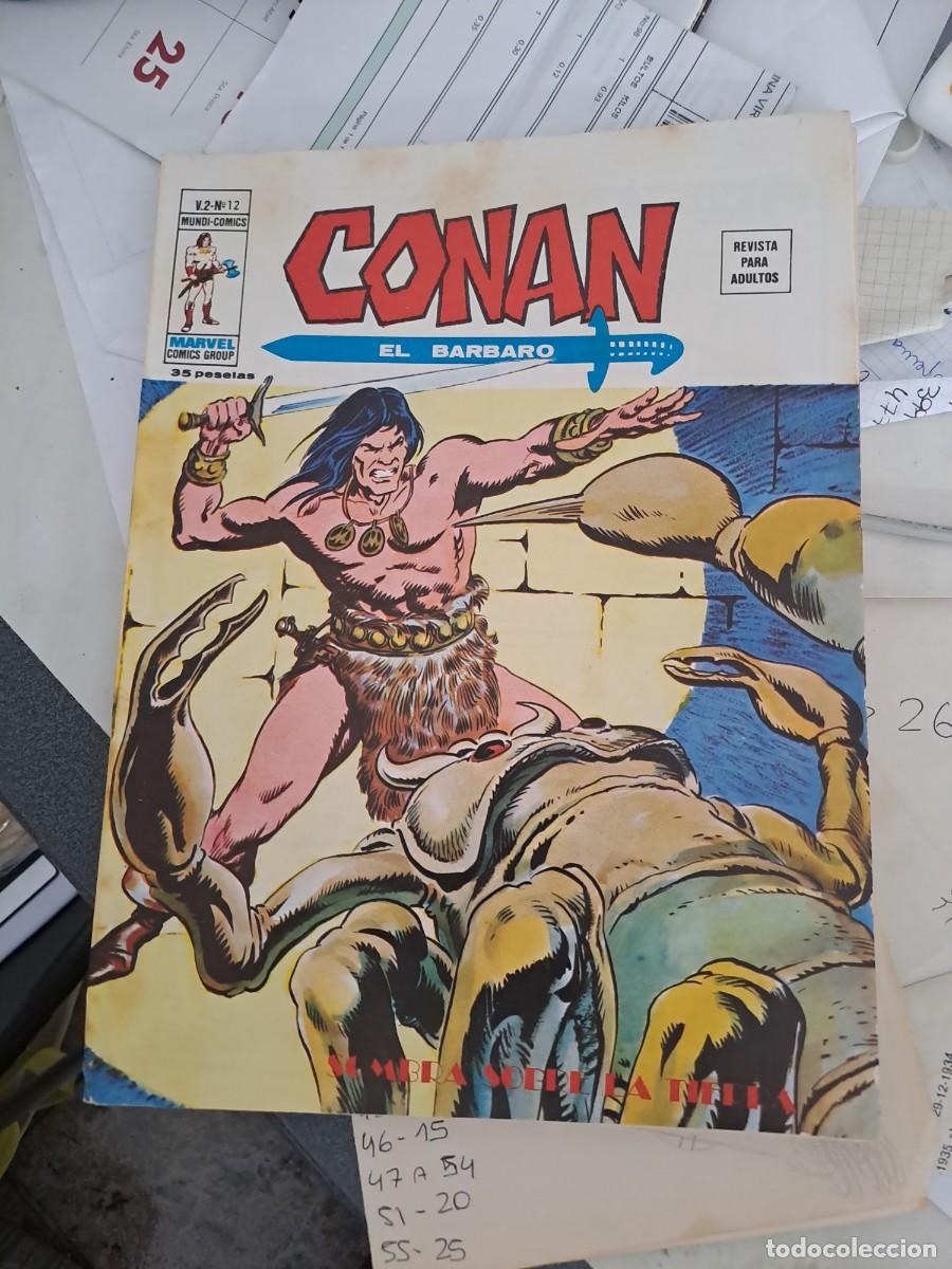 C&oacute;mics: Conan el B&aacute;rbaro 12, V&eacute;rtice en muy buen estado Bolsa DA
