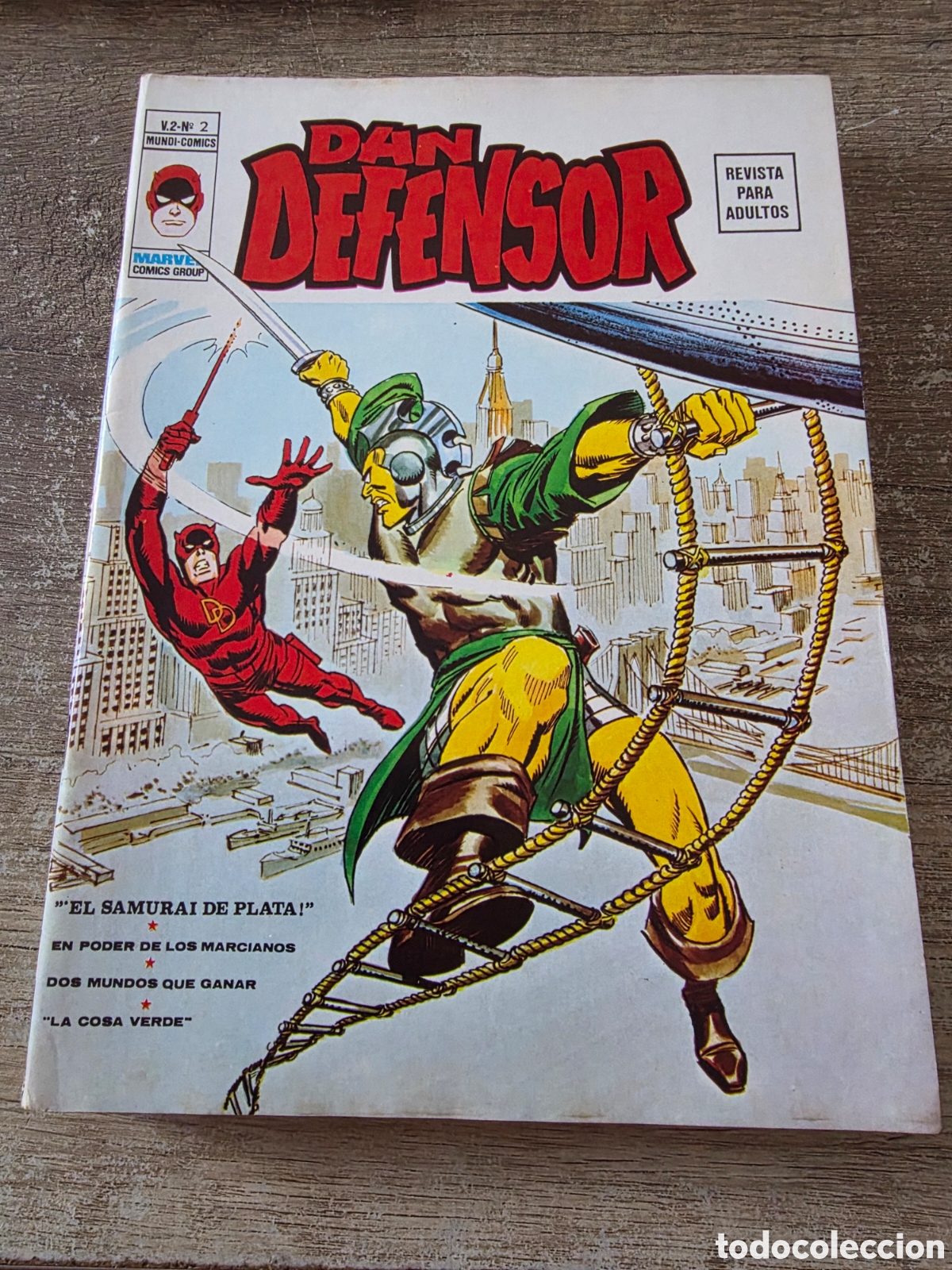C&oacute;mics: DAN DEFENSOR 2 VERTICE VOLUMEN 2 IMPECABLE