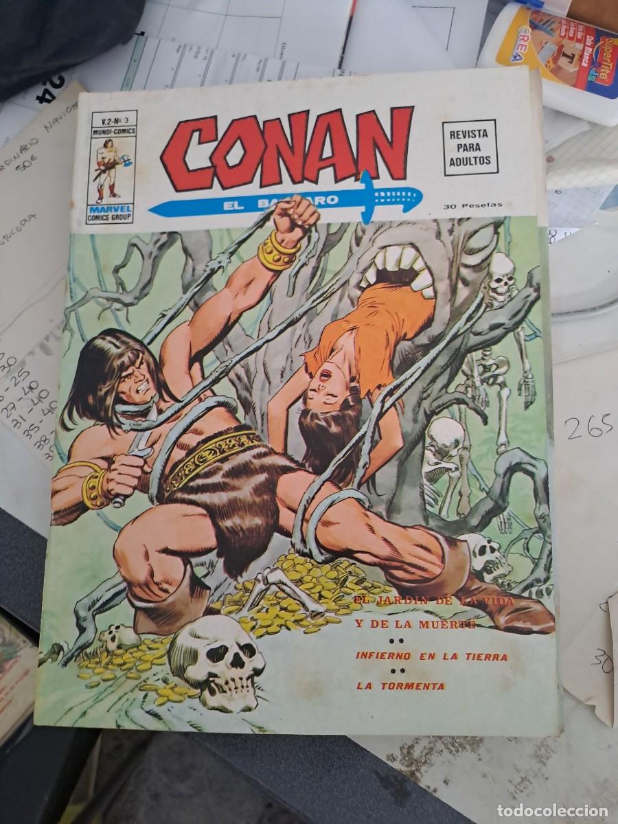 C&oacute;mics: Conan el B&aacute;rbaro 3, V&eacute;rtice en muy buen estado Bolsa DA