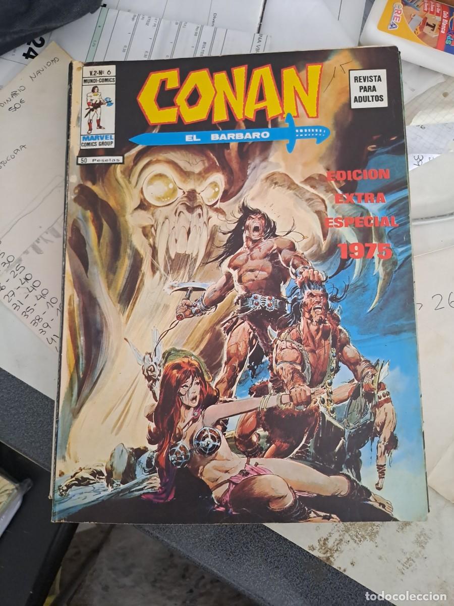 C&oacute;mics: Conan el B&aacute;rbaro 6, V&eacute;rtice en muy buen estado Bolsa DA