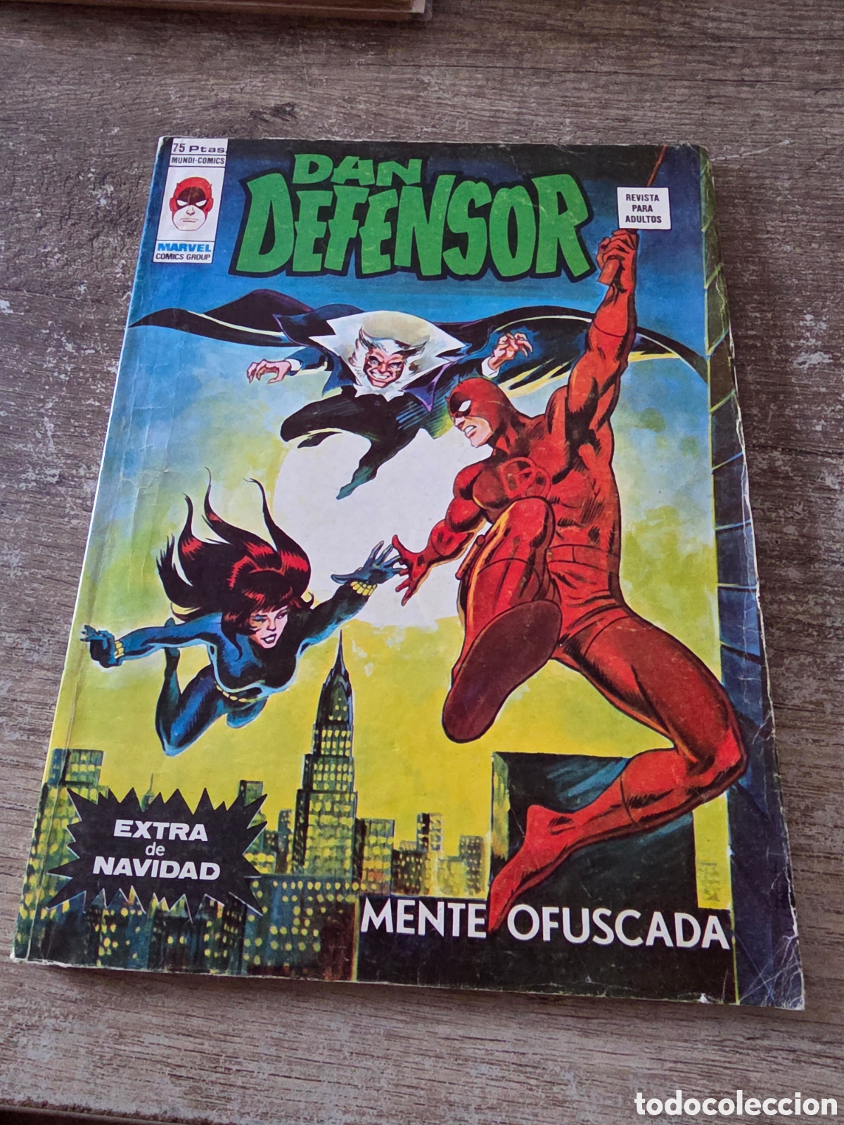 C&oacute;mics: DAN DEFENSOR VERTICE EXTRA DE NAVIDAD 1974