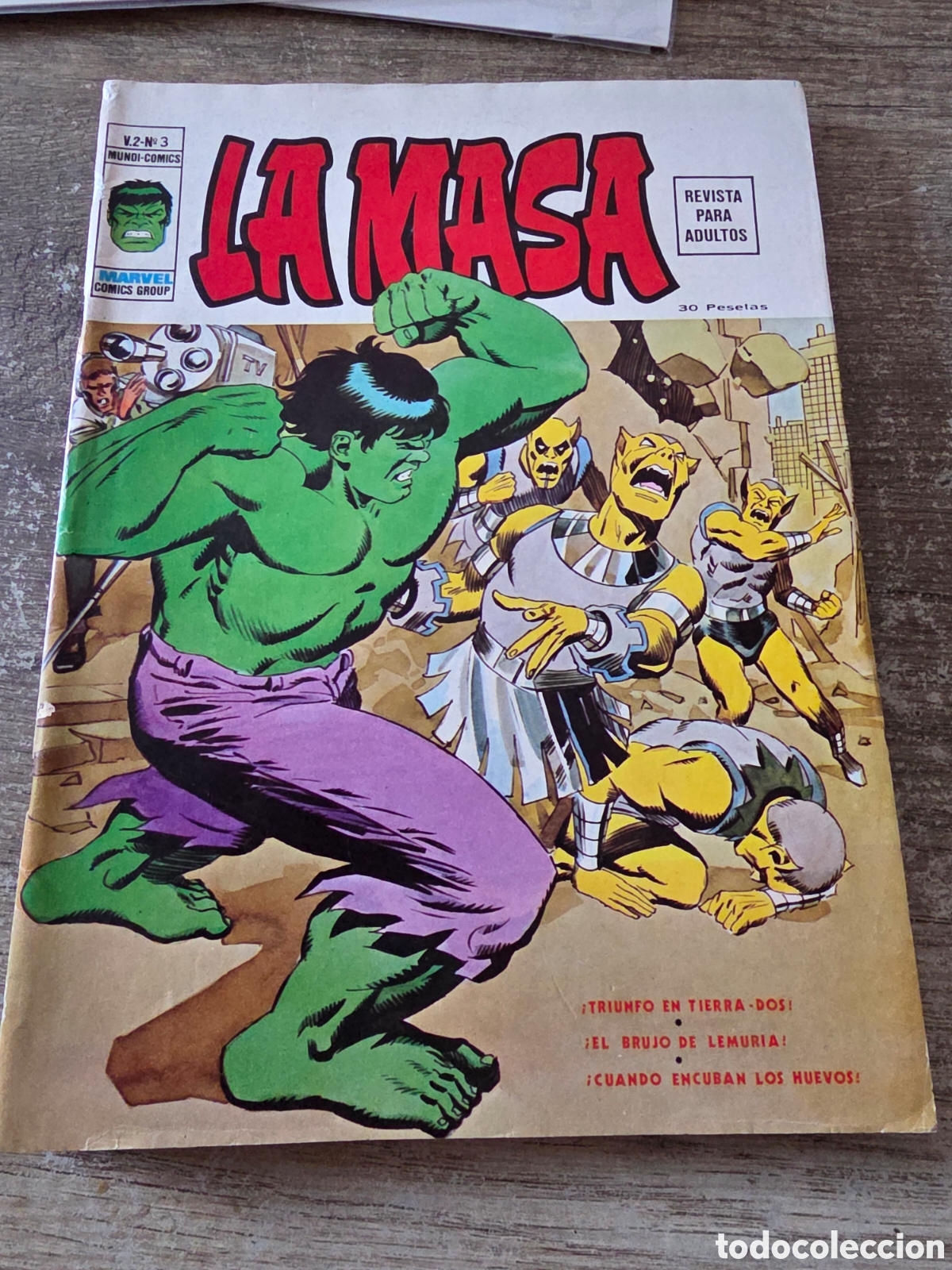 C&oacute;mics: LA MASA 3 VERTICE VOLUMEN 2 IMPECABLE