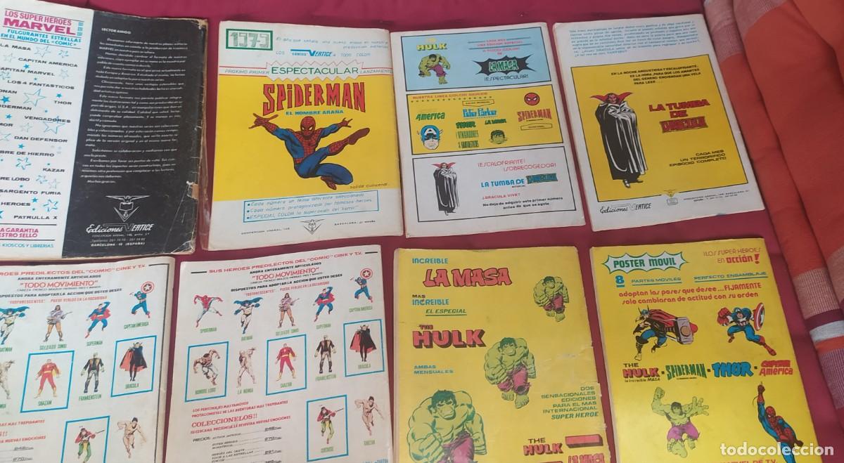 C&oacute;mics: Los 4 fant&aacute;sticos. 8 comics Ediciones vertice. A&ntilde;os setenta. - Foto 2