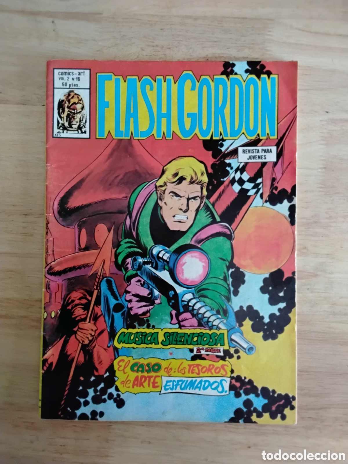C&oacute;mics: FLASH GORDON, N&Uacute;MERO 16, VOLUMEN 2, VERTICE, BUEN ESTADO