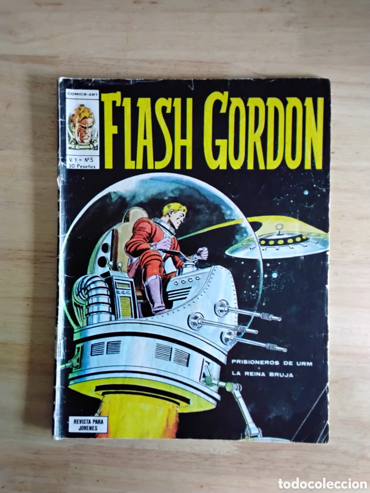 C&oacute;mics: FLASH GORDON, N&Uacute;MERO 5, VOL 1, VERTICE, NORMAL ESTADO