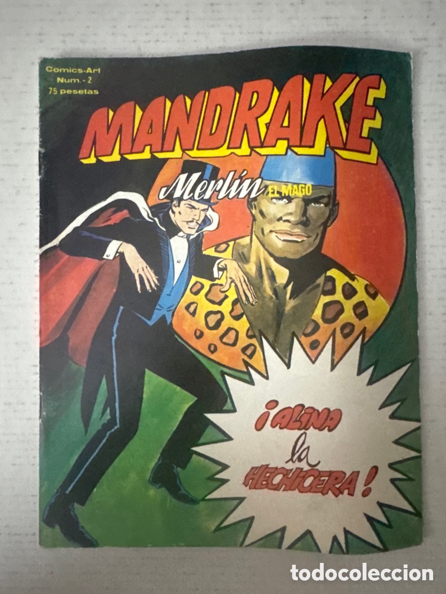 C&oacute;mics: MANDRAKE #2 Merlin el mago - V&Eacute;RTICE
