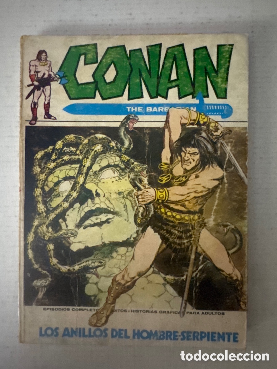C&oacute;mics: CONAN #4 - V&Eacute;RTICE - Los anillos del hombre serpiente