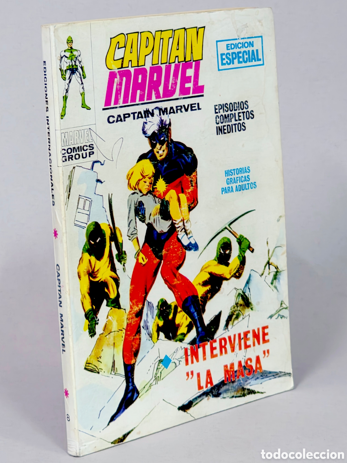 C&oacute;mics: C&Oacute;MIC CAPITAN MARVEL 8 VERTICE VOL.1 MARVEL TACO VOLUMEN MUY BUEN ESTADO