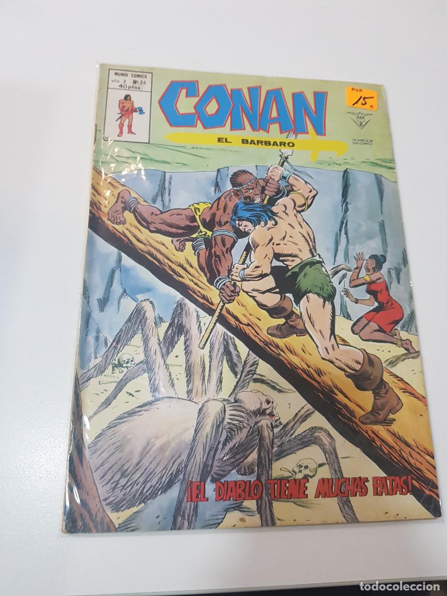 C&oacute;mics: MUNDICOMICS CONAN EL BARBARO VOL.2 N&ordm;34 EL DIABLO TIENE MUCHAS PATAS