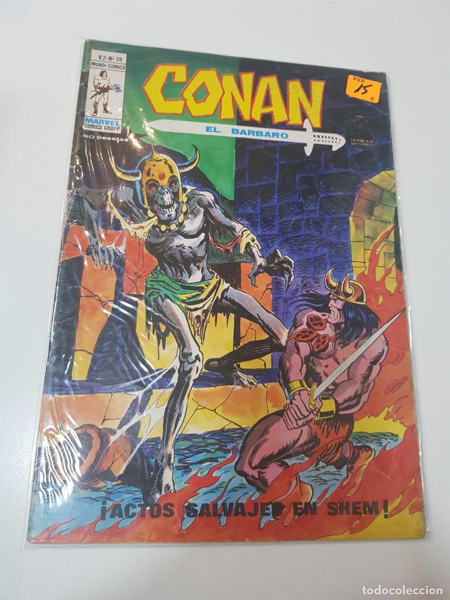 C&oacute;mics: MUNDICOMICS CONAN EL BARBARO VOL.2 N&ordm;28 ACTOS SALVAJES EN SHEM
