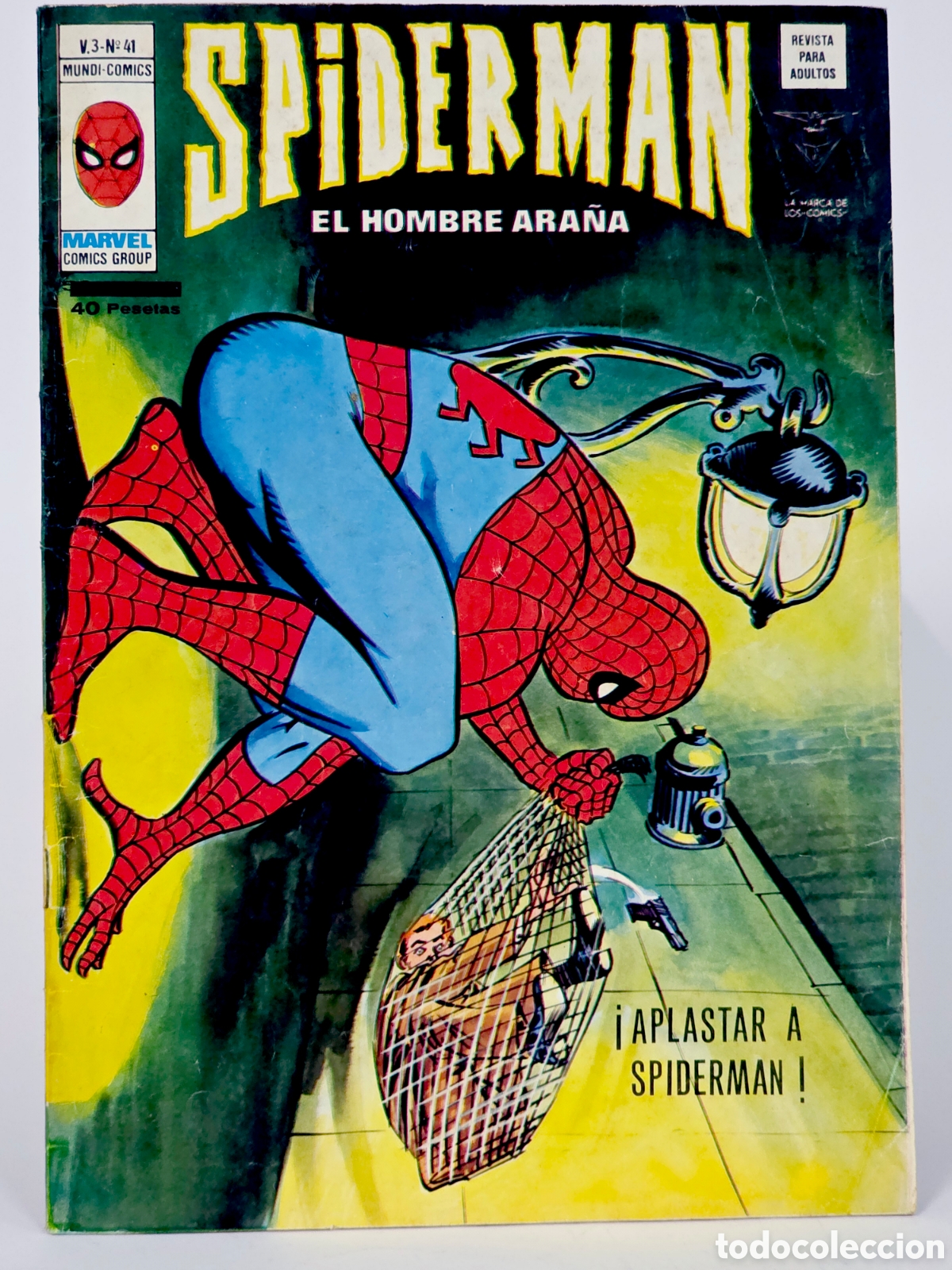 C&oacute;mics: C&Oacute;MIC SPIDERMAN 41 APLASTAR A SPIDER-MAN VOL.3 VOLUMEN NORMAL/BUEN ESTADO