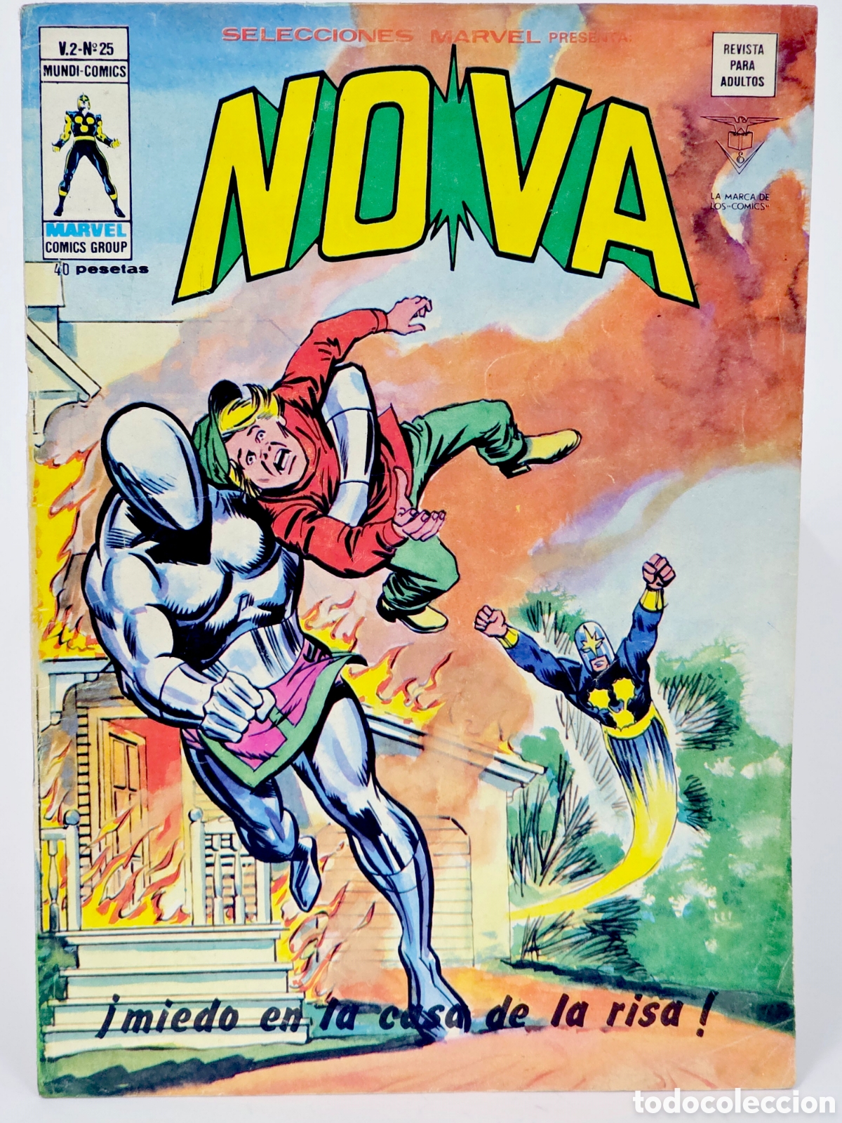 C&oacute;mics: C&Oacute;MIC SELECCI&Oacute;NES MARVEL 25 NOVA VOL.2 VERTICE VOLUMEN NORMAL ESTADO