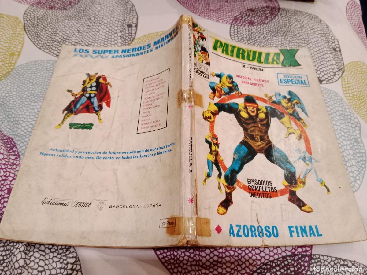 C&oacute;mics: PATRULLA X VOL1.N&ordm;18 - AZOROSO FINAL - EDICIONES VERTICE 1974