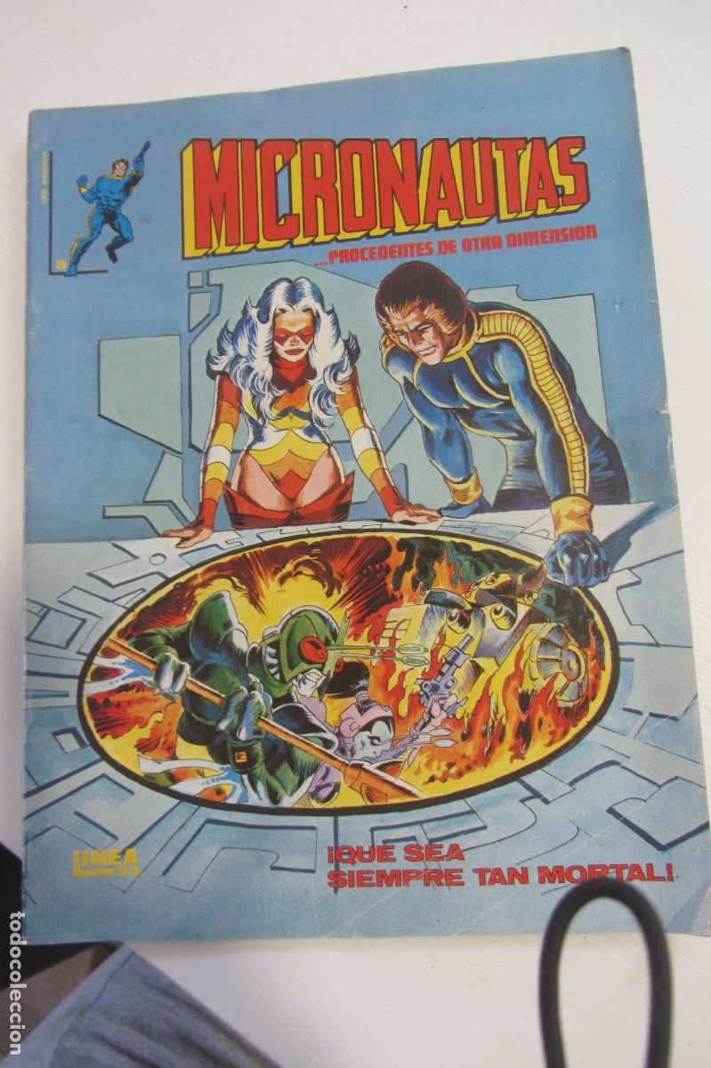 C&oacute;mics: MICRONAUTAS VOL 2, N&ordm; 3. SURCO, LINEA 83. V&Eacute;RTICE / MARVEL ARX377