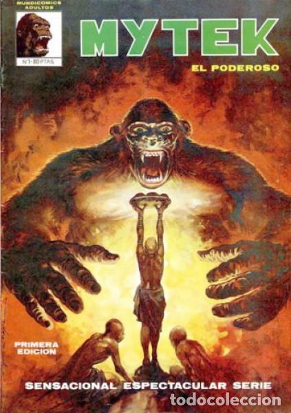 C&oacute;mics: MYTEK EL PODEROSO. SERIE COMPLETA: 5 NUMEROS. MUNDI COMICS VERTICE.