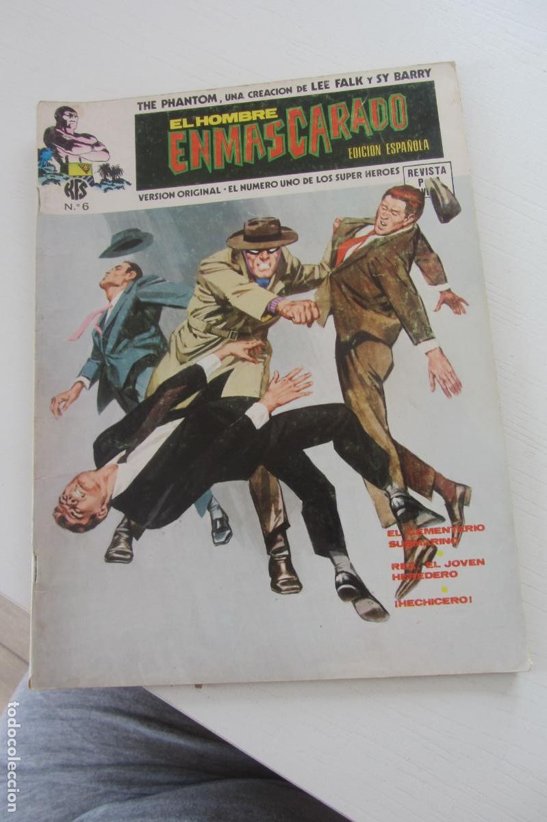 C&oacute;mics: EL HOMBRE ENMASCARADO VOL. 1 N&ordm; 6 / V&Eacute;RTICE buen estado ARX379