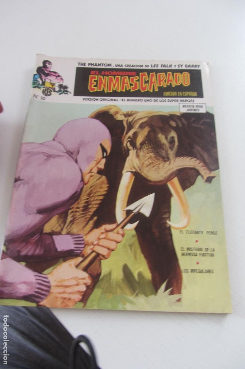 C&oacute;mics: EL HOMBRE ENMASCARADO VOL. 1 N&ordm; 10 / V&Eacute;RTICE buen estado ARX379