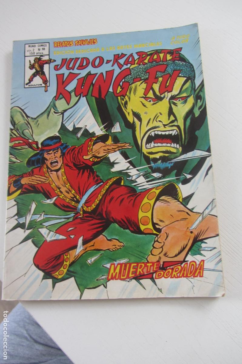 C&oacute;mics: RELATOS SALVAJES JUDO KARATE KUNG FU VOL 2 N&ordm; 10 MUNDI COMICS Vertice ARX22