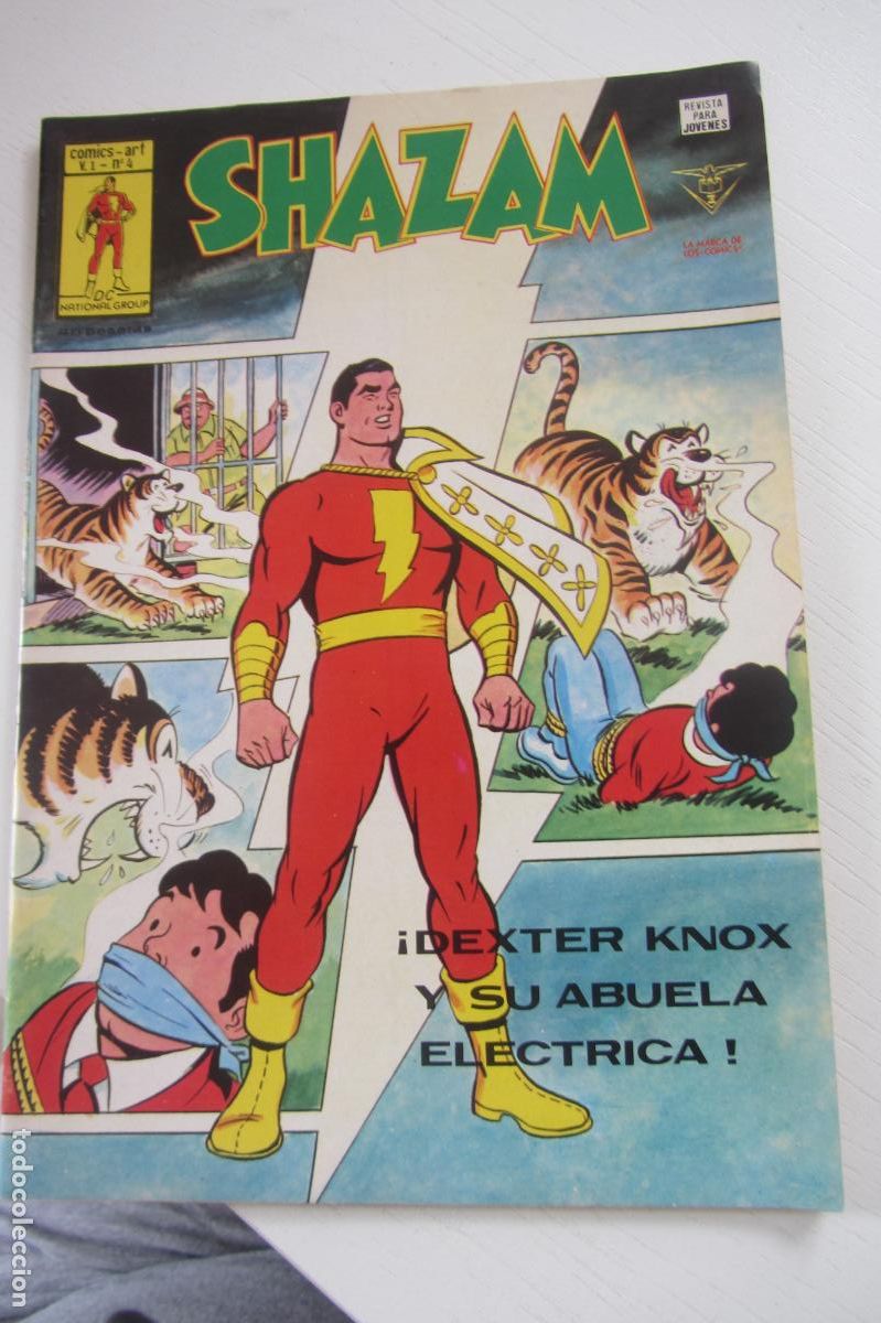 C&oacute;mics: SHAZAM N&ordm; 4 DEXTER KNOX Y SU ABUELA ELECTRICA VOL 1 VERTICE DE KIOSKO ARX22