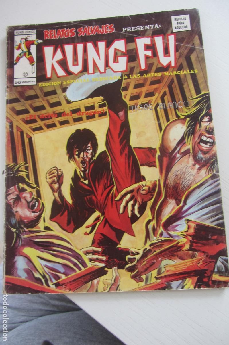 C&oacute;mics: RELATOS SALVAJES. N&ordm; 20. KUNG FU. VERTICE / MUNDI COMICS arx21