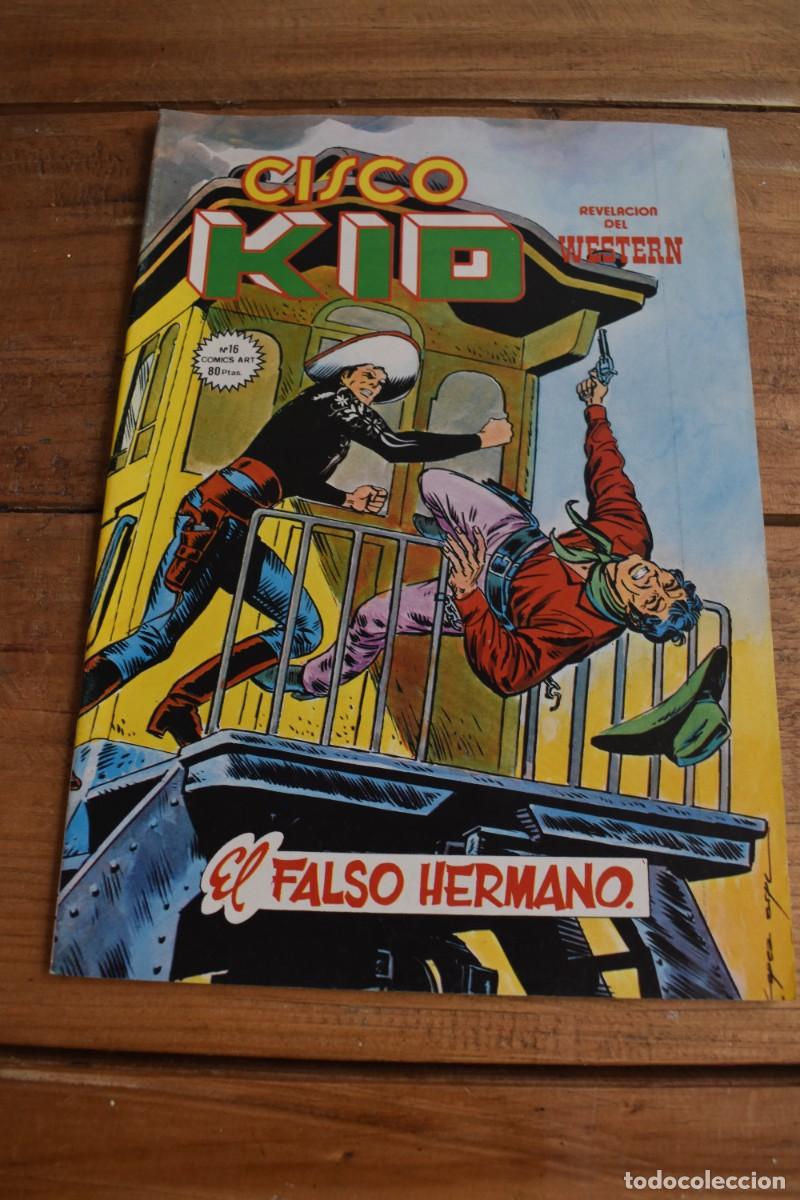 C&oacute;mics: CISCO KID N&ordm; 16 &iexcl;EL FALSO HERMANO! COMICS ART VERTICE. COMO NUEVO
