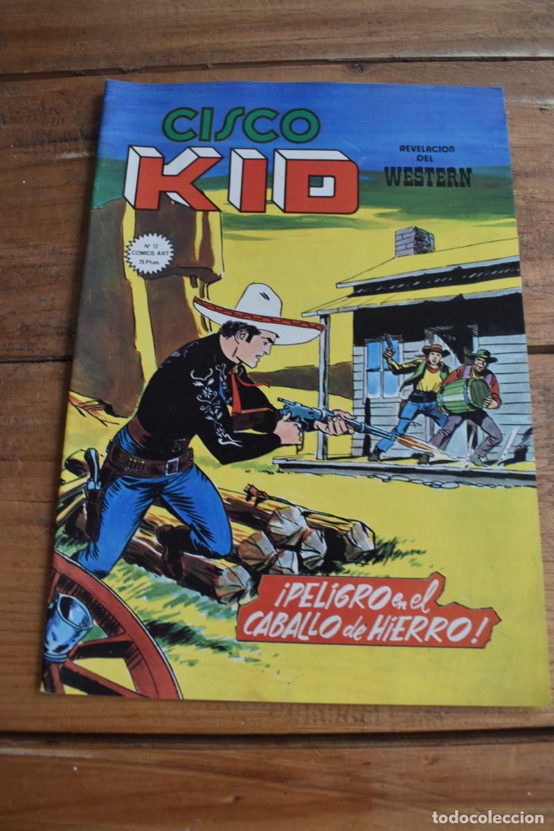 C&oacute;mics: CISCO KID N&ordm; 12 &iexcl;PELIGRO EN EL CABALLO DE HIERRO! COMICS ART VERTICE. COMO NUEVO