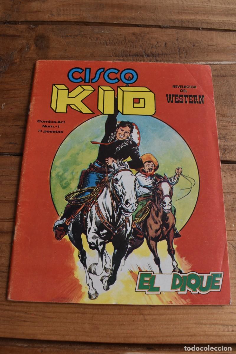 C&oacute;mics: CISCO KID N&ordm; 1 &iexcl;EL DIQUE! COMICS ART VERTICE. MUY BUEN ESTADO
