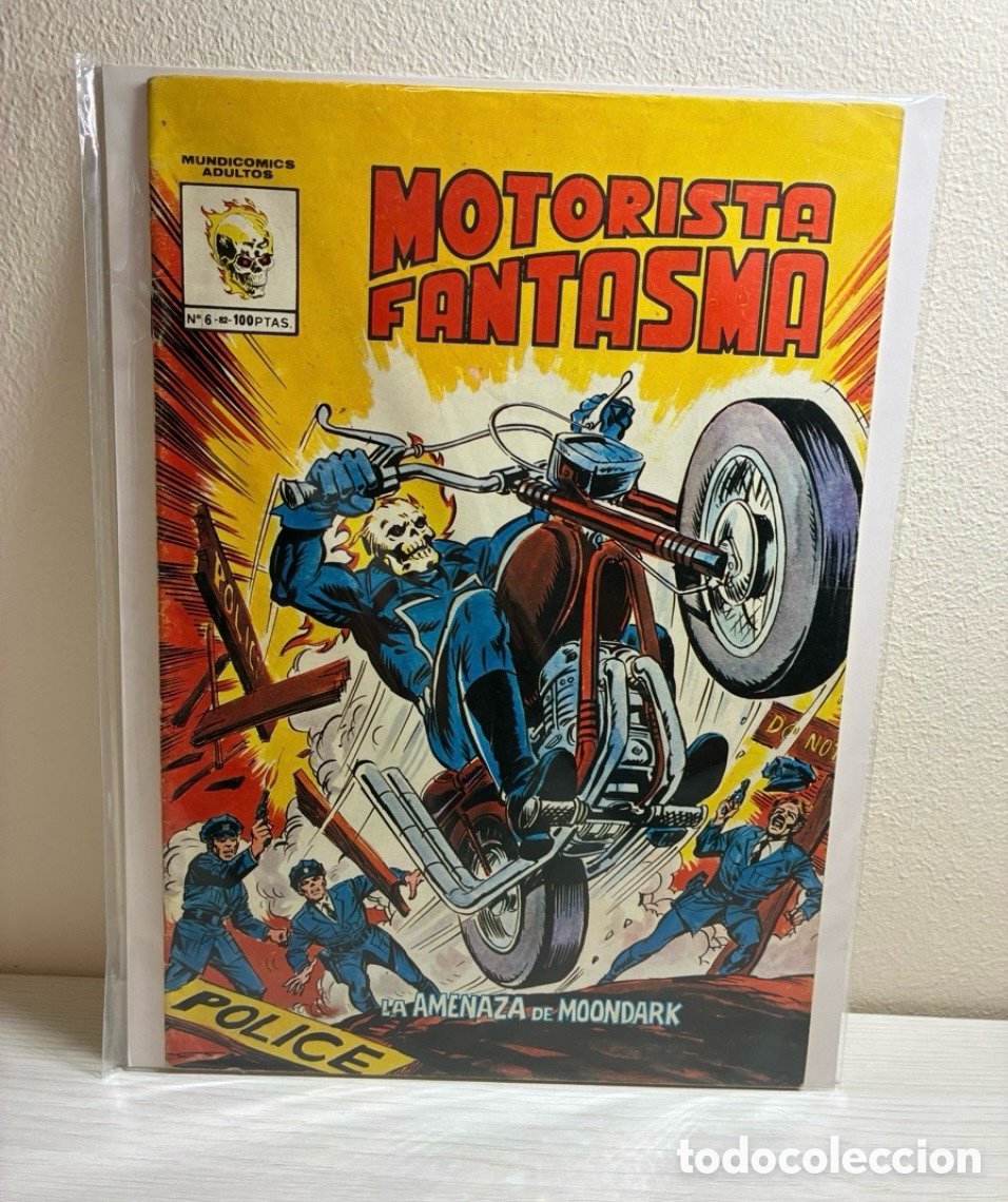 C&oacute;mics: El motorista fantasma mundicomic completa de kiosco