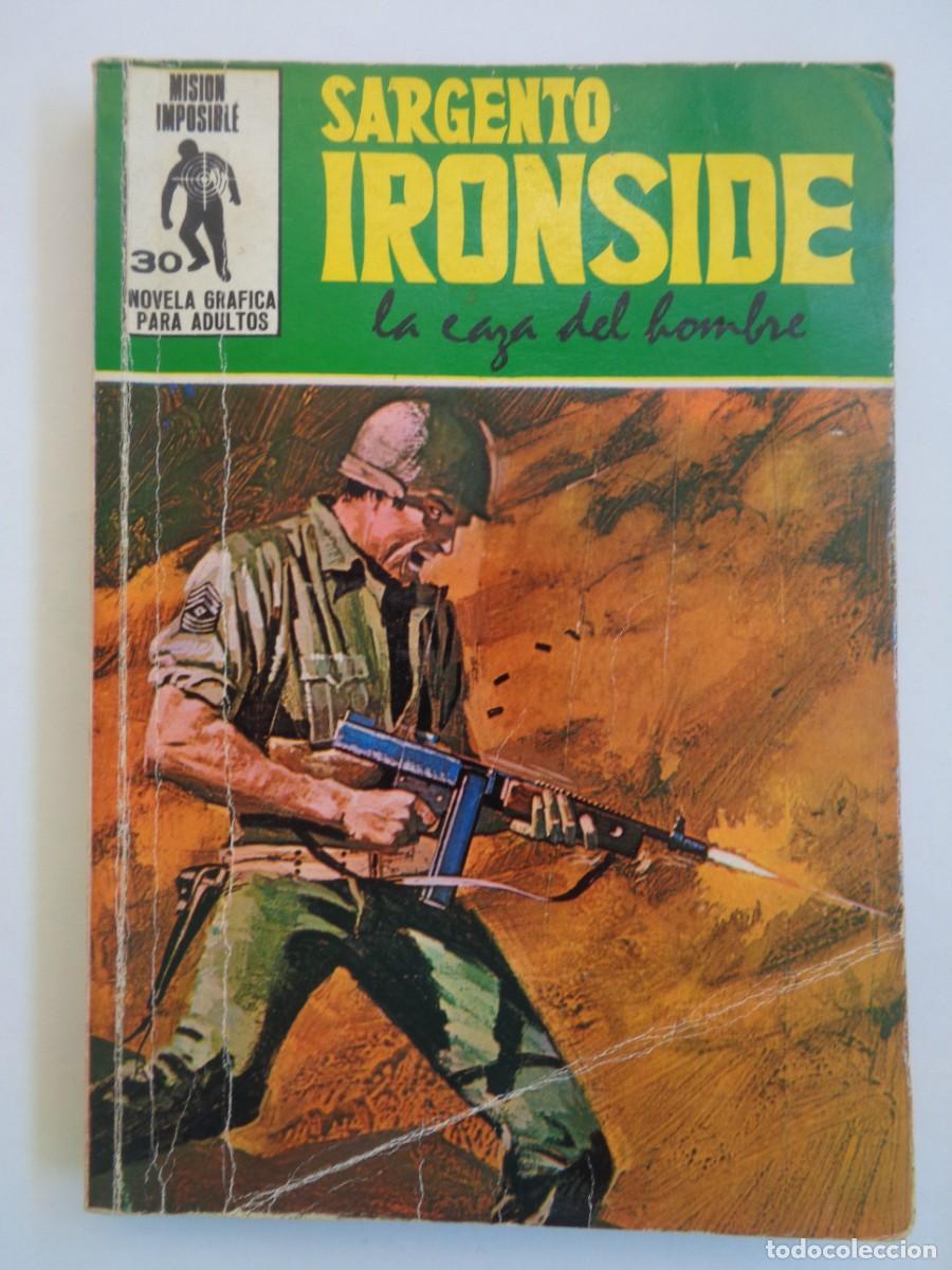C&oacute;mics: NOVELA GRAFICA MISION IMPOSIBLE : EL SARGENTO IRONSIDE, LA CARGA DEL HOMBRE. EUREDIT 1971
