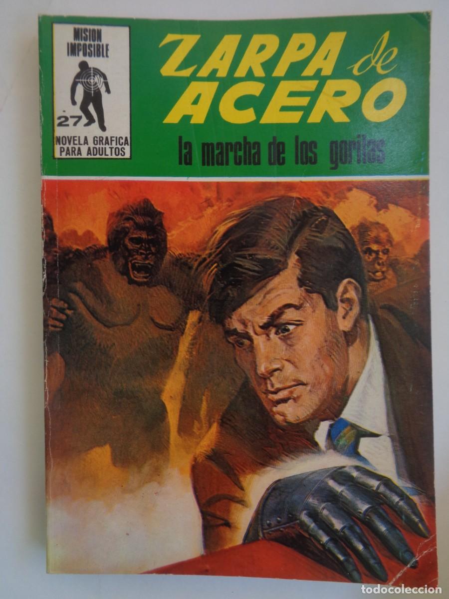 C&oacute;mics: NOVELA GRAFICA MISION IMPOSIBLE : ZARPA DE ACERO , LA MARCHA DE LOS GORILAS . EUREDIT 1971