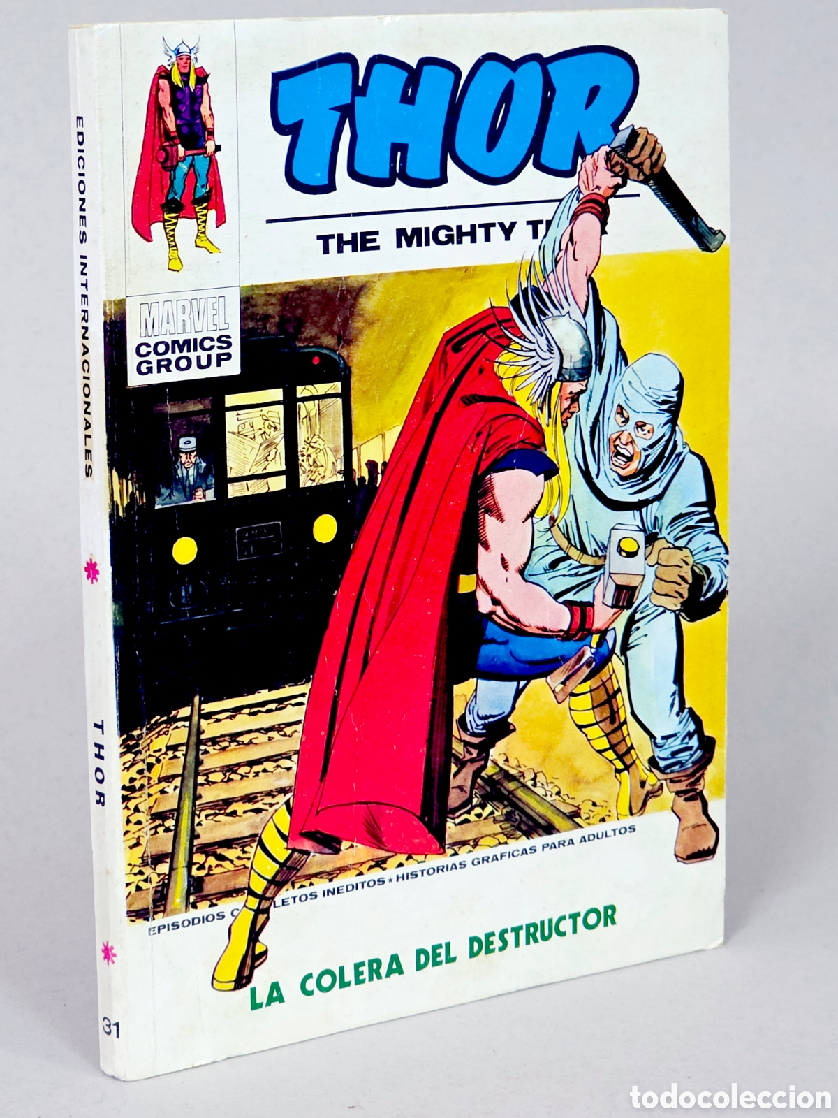 C&oacute;mics: C&Oacute;MIC THOR 31 LA C&Oacute;LERA DEL DESTRUCTOR VOL.1 VERTICE MARVEL VOLUMEN EXCELENTE ESTADO