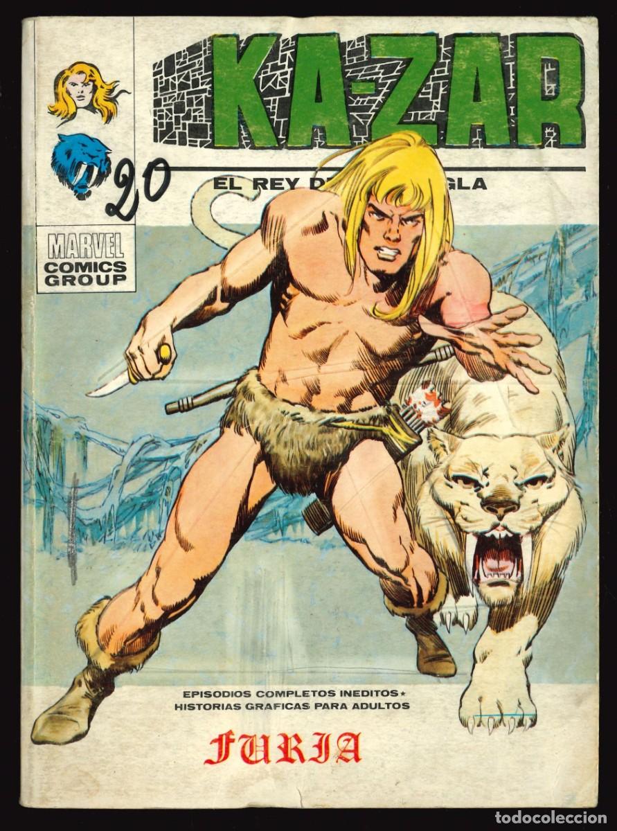 C&oacute;mics: KA-ZAR (V-1) - V&Eacute;RTICE / COMPLETA (8 N&Uacute;MEROS) - Foto 3