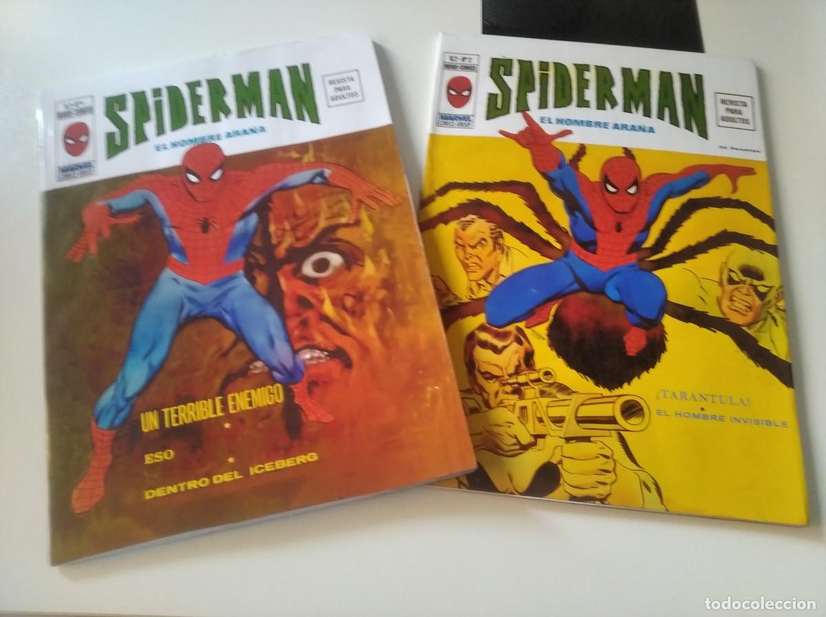 C&oacute;mics: (VERTICE -V.2) SPIDERMAN - N&ordm;: 1 Y 2 (FACSIMILES) NUEVOS.-