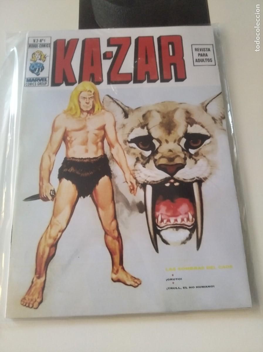 C&oacute;mics: (VERTICE -V.2) KAZAR- N&ordm;. 1 - FACSIMIL ( NUEVO).-
